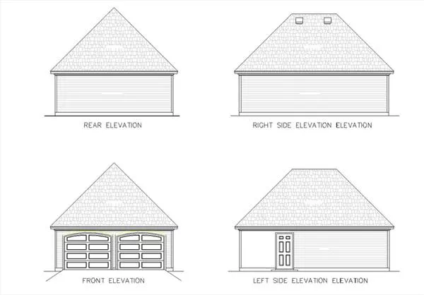 Garage elevations
